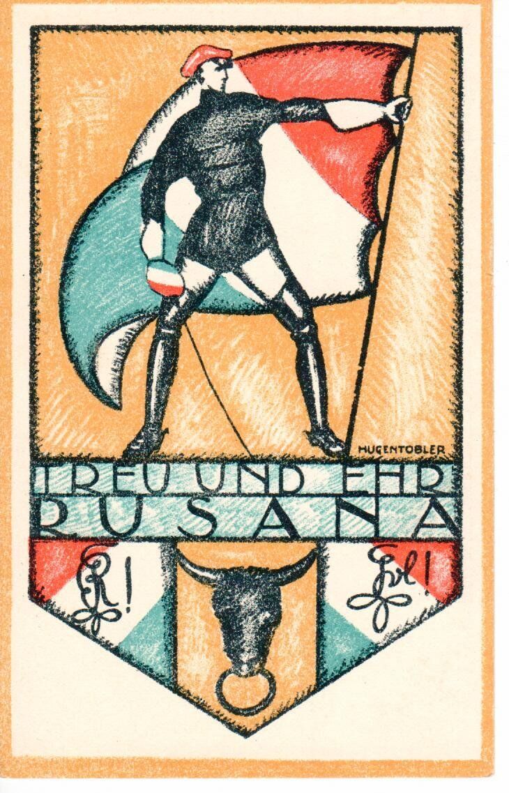 Ansichtskarten: Treu und Ehr Rusana Uri – Gebraucht aus Wolhusen von Curver9