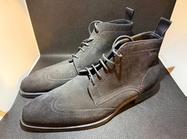 BOSS Herrenstiefel - Grösse: EU 40.5 - Wildleder - NEU