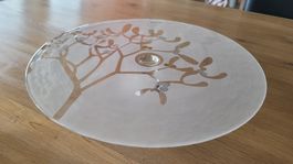 Tortenplatte aus Glas, neuwertig!
