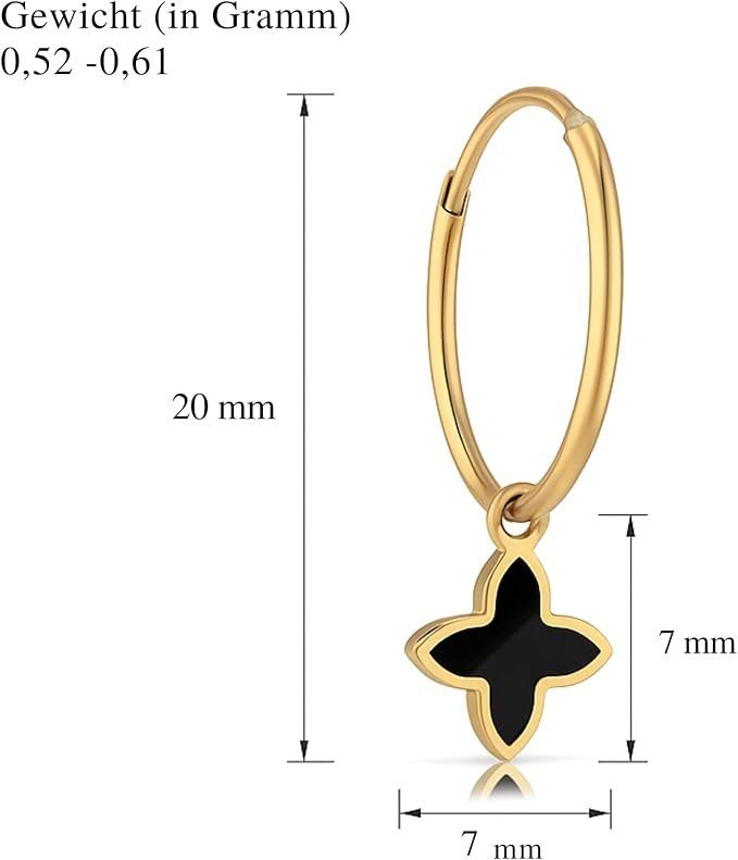 Orecchini pendenti & Orecchini a lobo: 585 Goldohrringe – Nuovo e nell'imballaggio originale da Hemmental venduto da Goldwelt 1