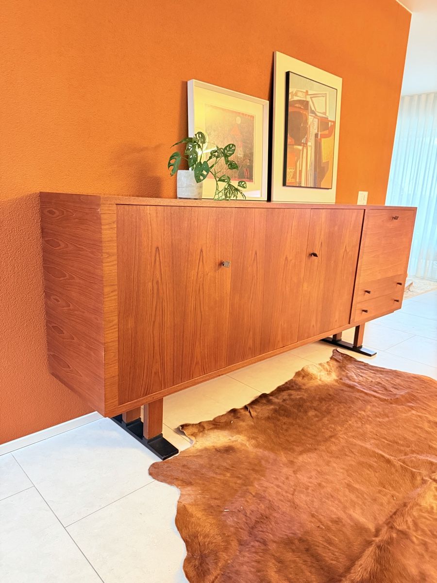 Cassettiere: Vintage Kommode Sideboard Teak 60er 70er – Usato da Grenchen venduto da Nur_2540 5