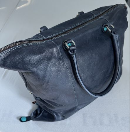 Gabs Ledertasche - Dunkelblau, Top Zustand