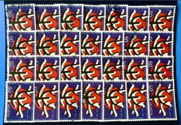 Nr.728   50J. Schw. Winterhilfe mit Stempel     