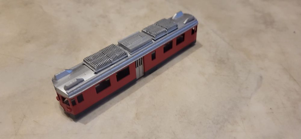 Rhb Triebwagen Spur N 1/150 3D Druck Gehäuse Bastler (Gebraucht) in ...
