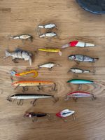 Konvolut diverse Kunstköder (Rapala etc.)