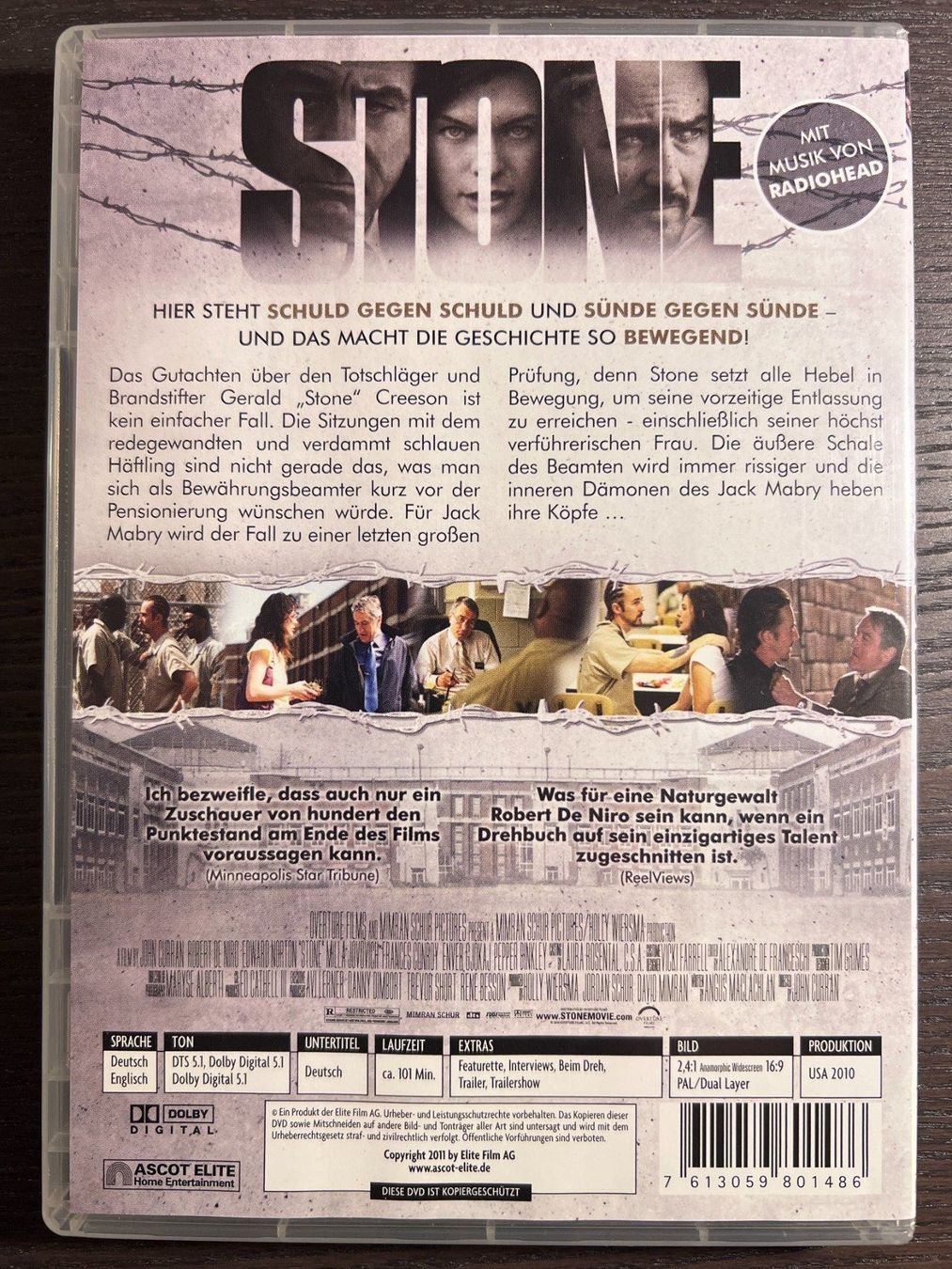 Tous les DVDs: Stone – D'occasion à Zürich par FilmFreunde 1