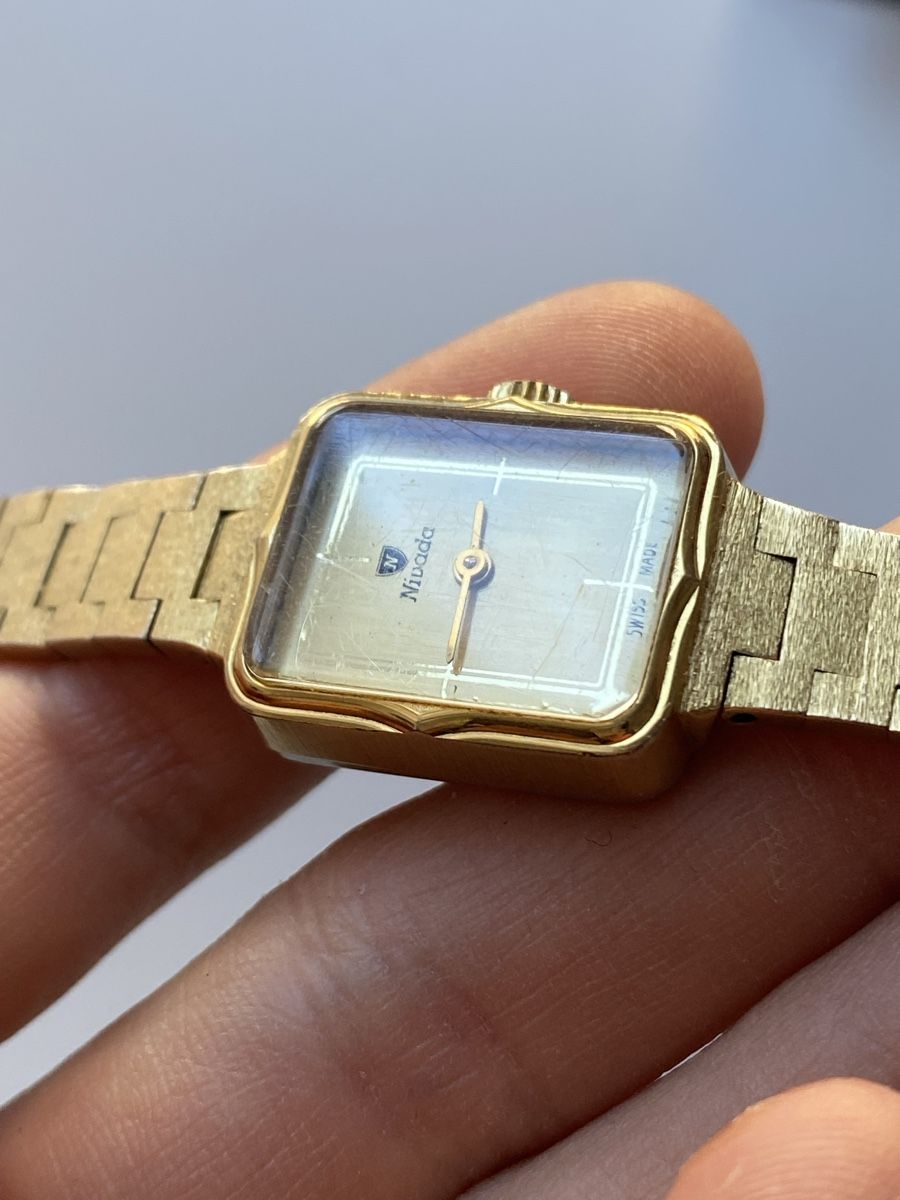 Nivada Uhren: Nivada Goldene Damen Uhr – Defekt aus Givisiez von dor_xb9k 2