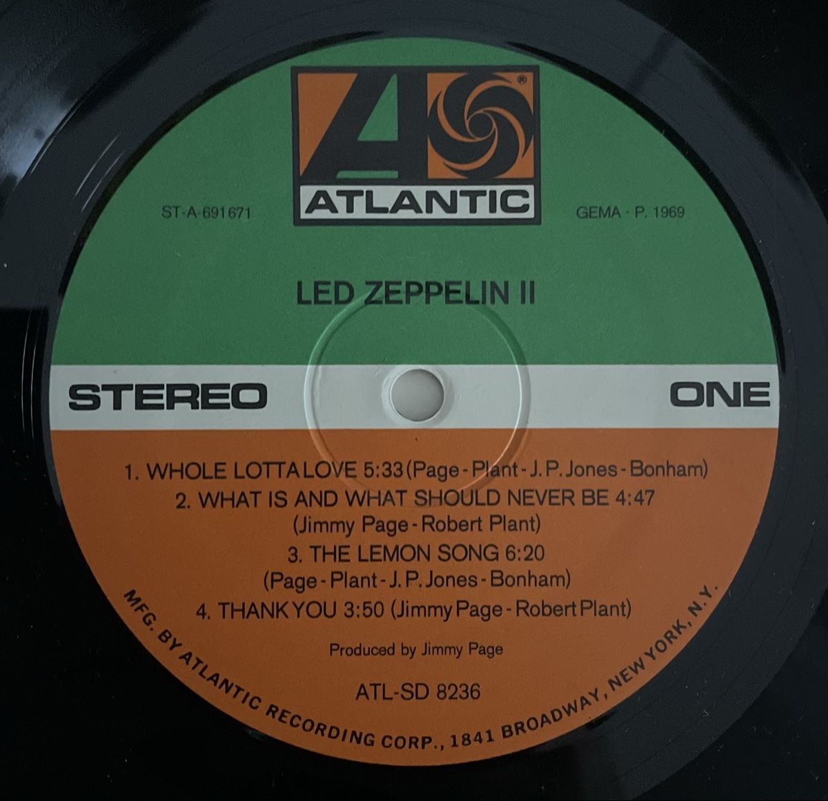 Schallplatten: Led Zeppelin – Led Zeppelin II – Gebraucht aus Aadorf von Assyrian-Bazar 3