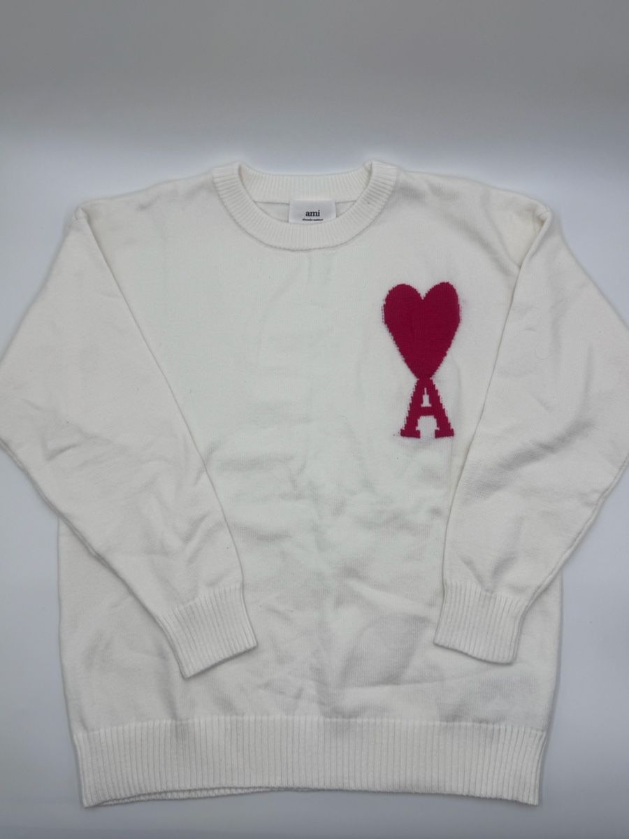Maglioni & Felpe: AMI Paris Pullover weiss Grösse M, Neu! – Nuovo (secondo la descrizione) da Arnegg venduto da PascalHelfenberger