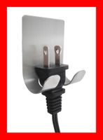 Halter Rasierer f. Dusche Badezimmer selbstklebend Silber