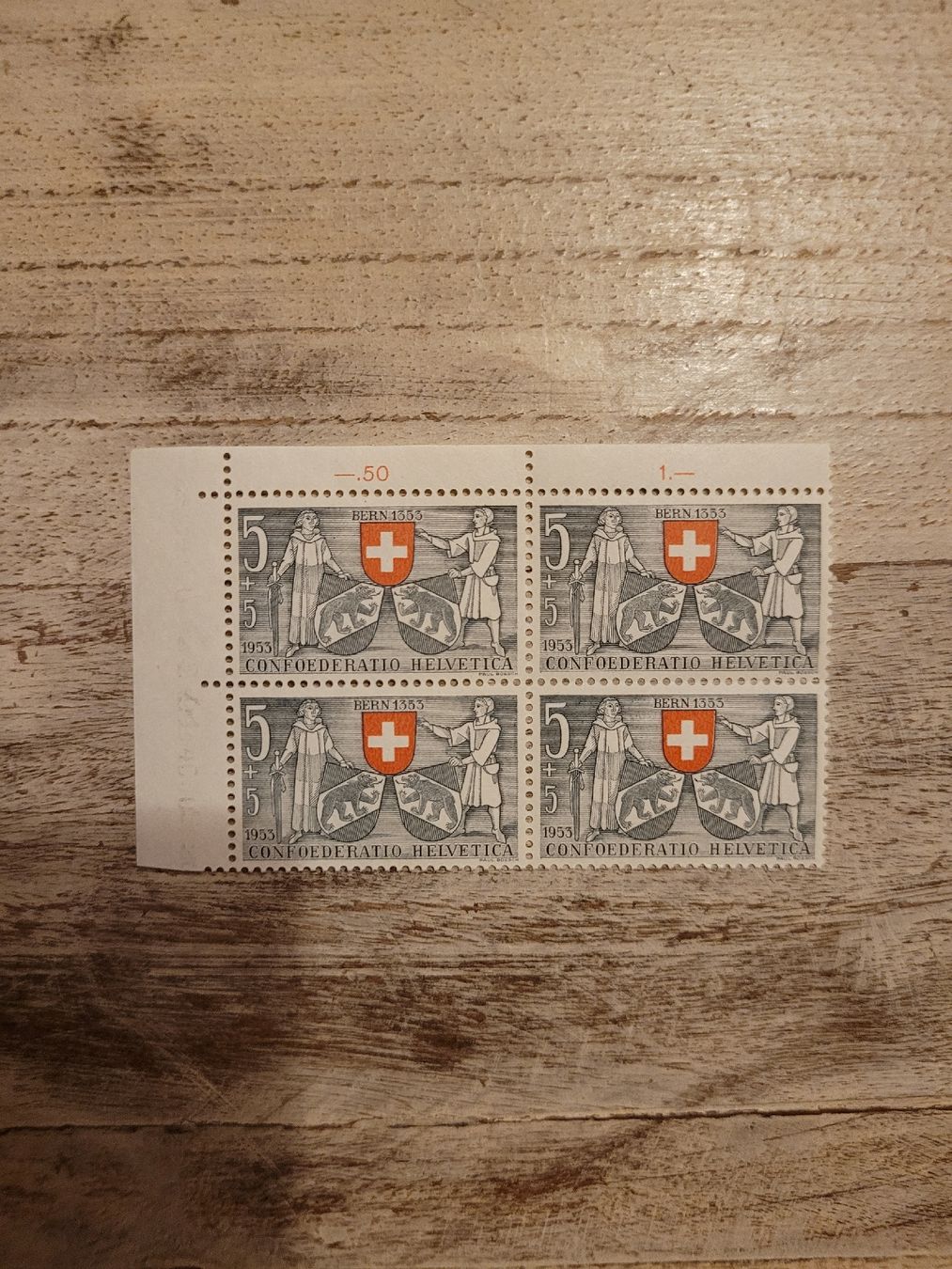 Tutti i francobolli: Pro Patria 1953 Bern – Usato da Inwil venduto da Flower2325