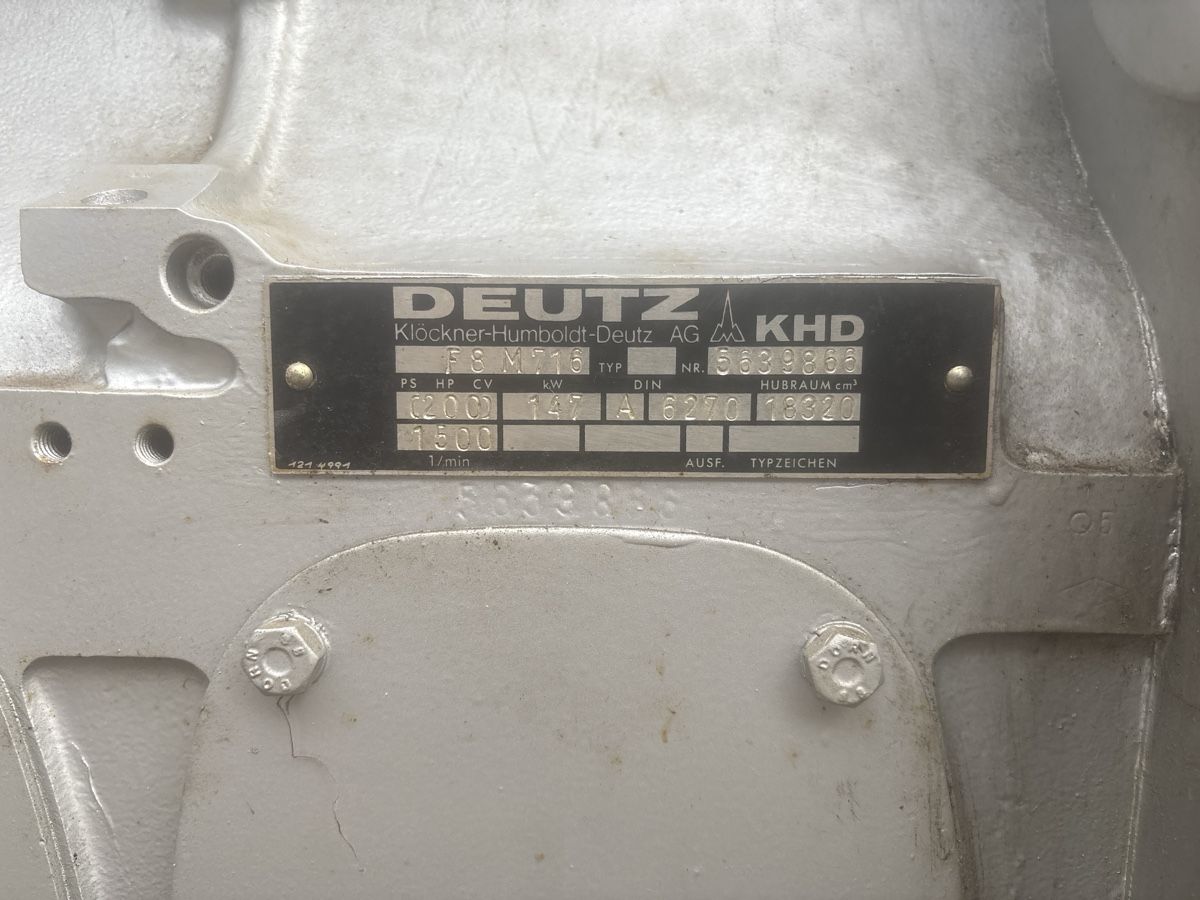 Deutz  Moteurs: Deutz Motor F8M716 – Neuf (Voir description) à Hendschiken par unita2000 3
