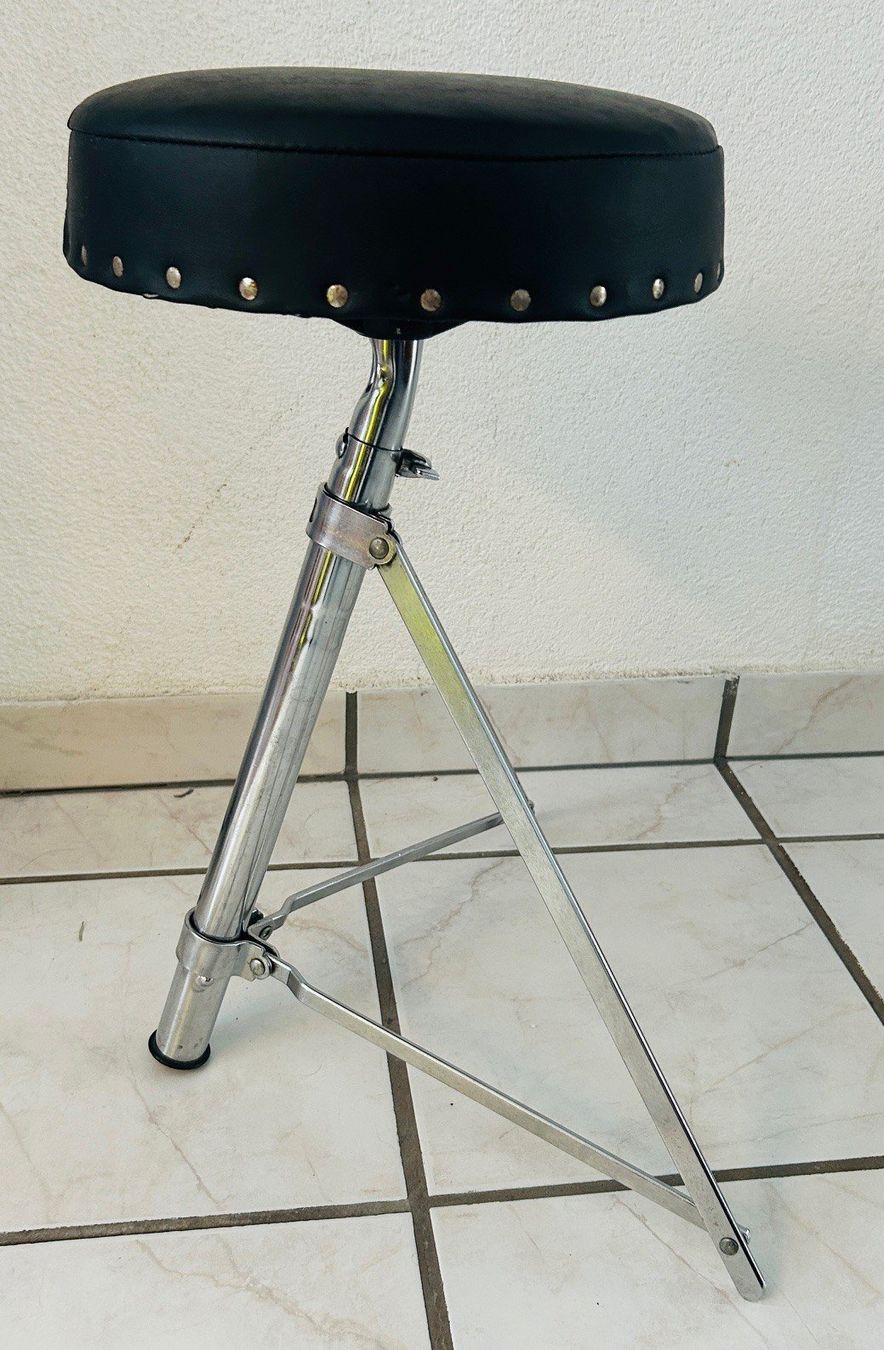 Strumenti musicali: Premier Drum Throne - Drum Hocker, 3 Bein – Usato da Aesch BL venduto da viva6666