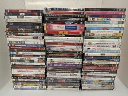 DVD Konvolut Nr.1, 90 Stück, diverse Genres