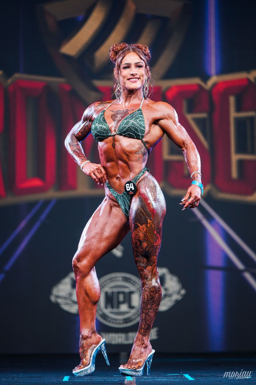 Vestiti: Wettkampfbikini Figure / WPD, D-Cup, Grösse S – Usato da Möhlin venduto da myam 2