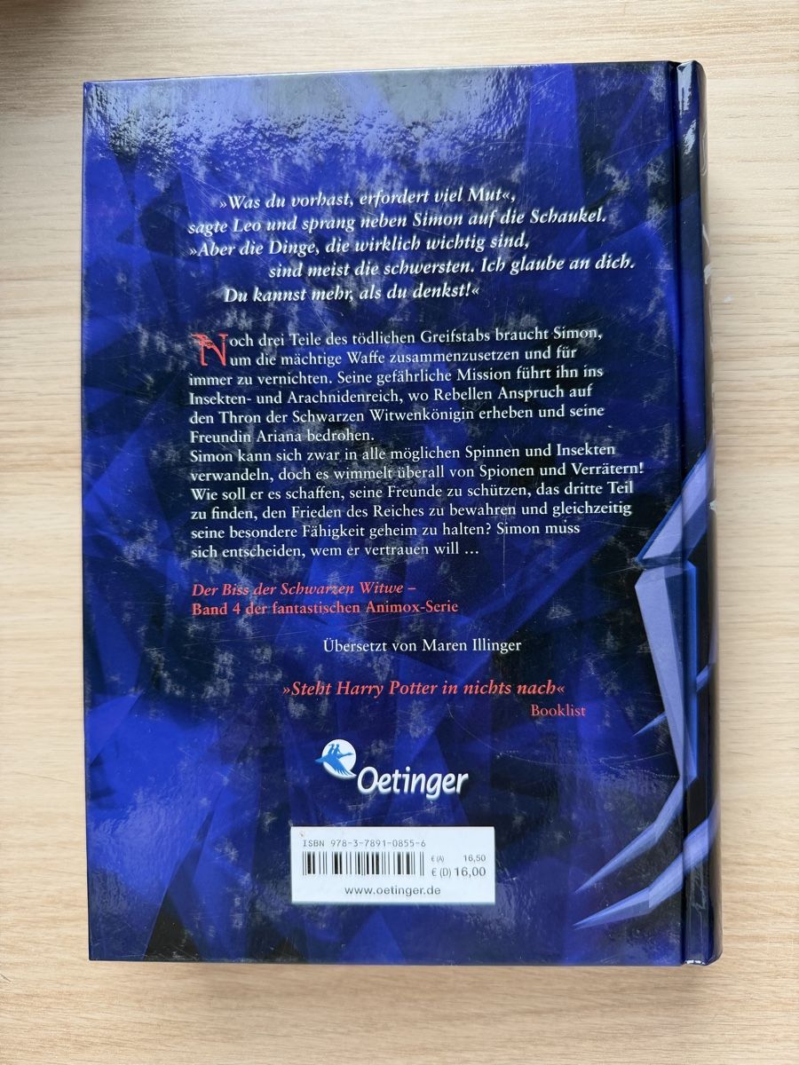 Libri: Animox-Set, 1-4 – Usato da Zürich venduto da Fuxion 4