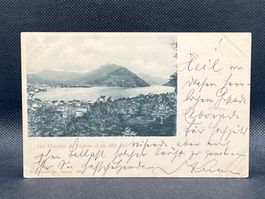 Vue Generale de Lugano et du Mte. Brè