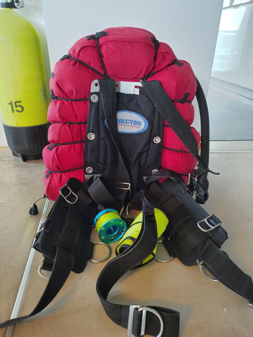 Respiratori & Giubbotti: Wing Tarierweste BCD / Halcyon DIR Setup – Usato da Wuerenlingen venduto da s0212 3