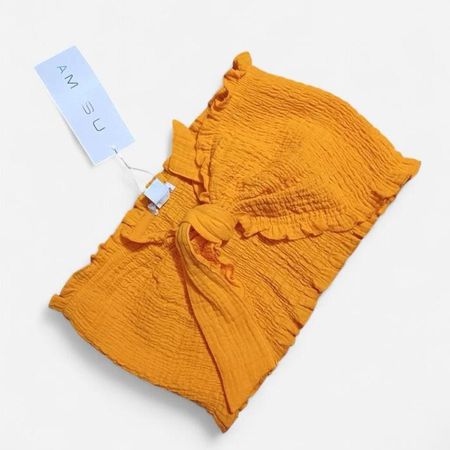 Orange Crop Top