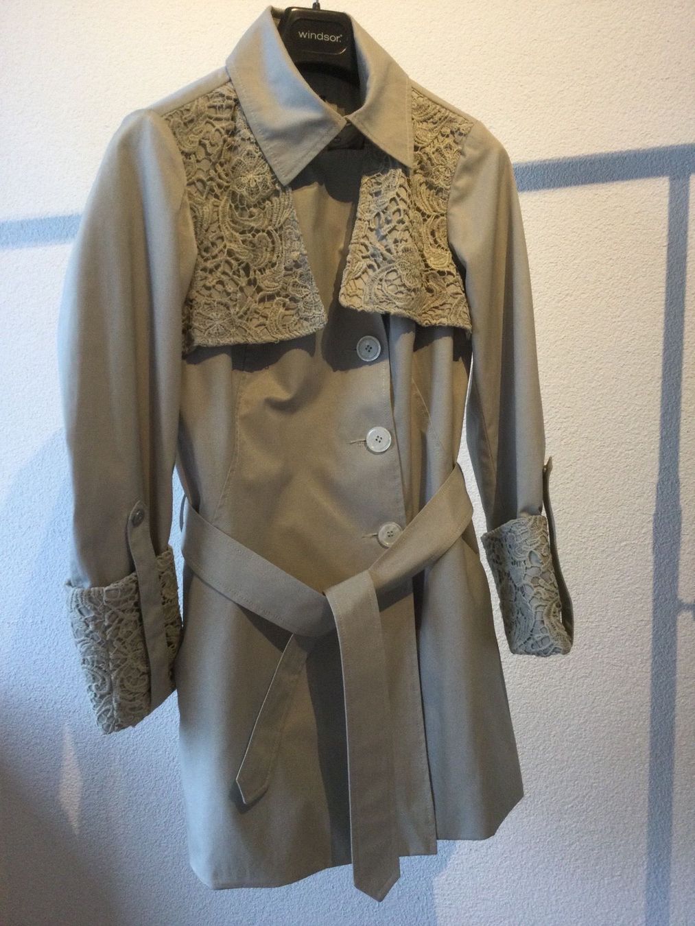 Cappotti: Cotton Mantel Sam Edelman, Gr. XS – Usato da Zürich venduto da VorlonShadow 1