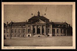 Fribourg, Bibliotheque Cantonale et Univ