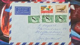 CL32 Enveloppe + Timbre Libye 19xx