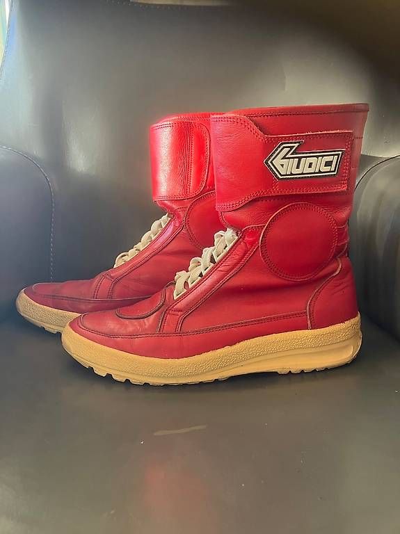 Scarpe da uomo: Bottines de moto GIUDICI taille 42 – Usato da Chardonne venduto da Marquis03 1