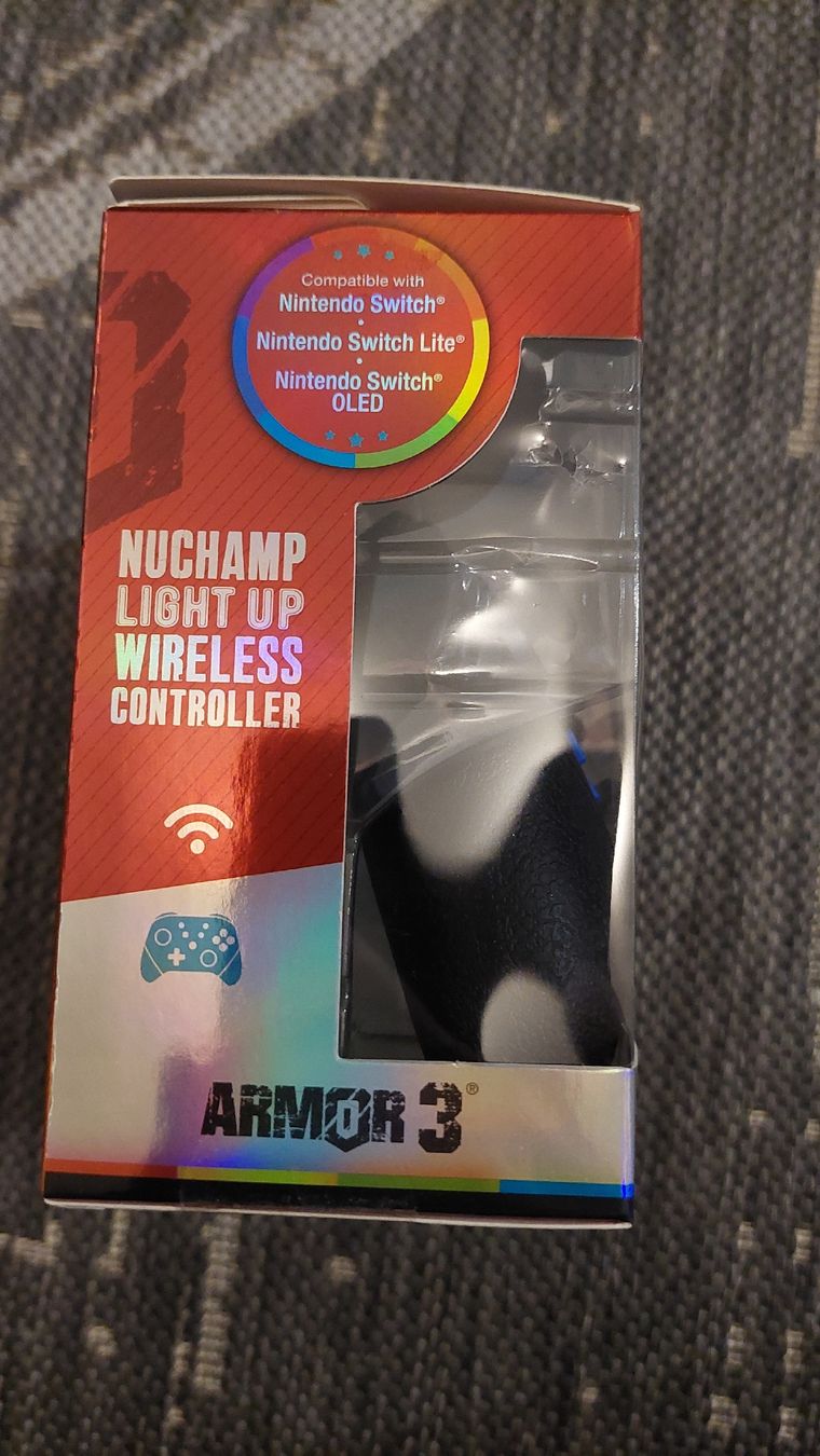Spiele: Armor 3 Nuchamp Light Up Nintendo Switch Controller – Neu (gemäss Beschreibung) aus Egolzwil von mobiledeluxe 3