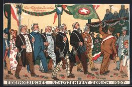 Zürich, Eidgenossisches Schützenfest 1