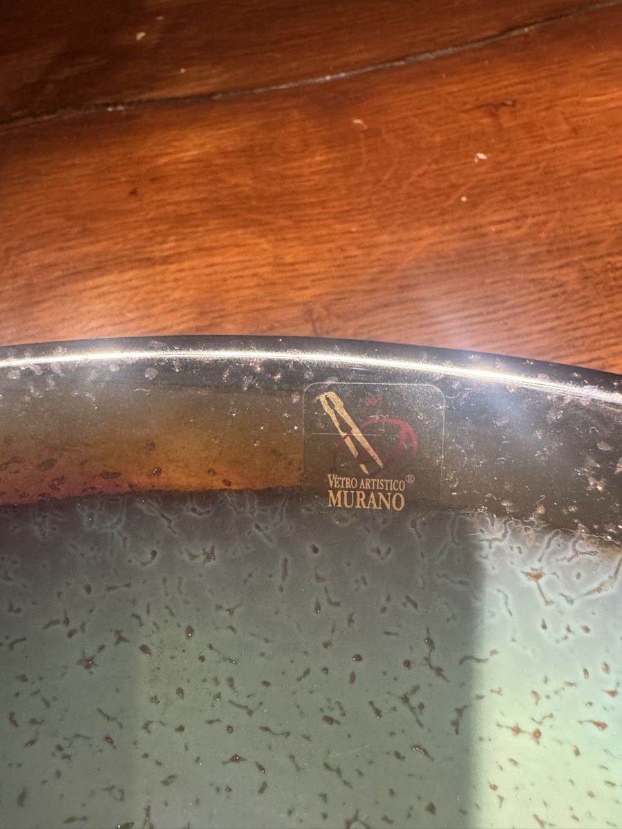 Murano Ciotole: Murano Glasschale unbenützt  – Nuovo (secondo la descrizione) da Zürich venduto da CALISB 2