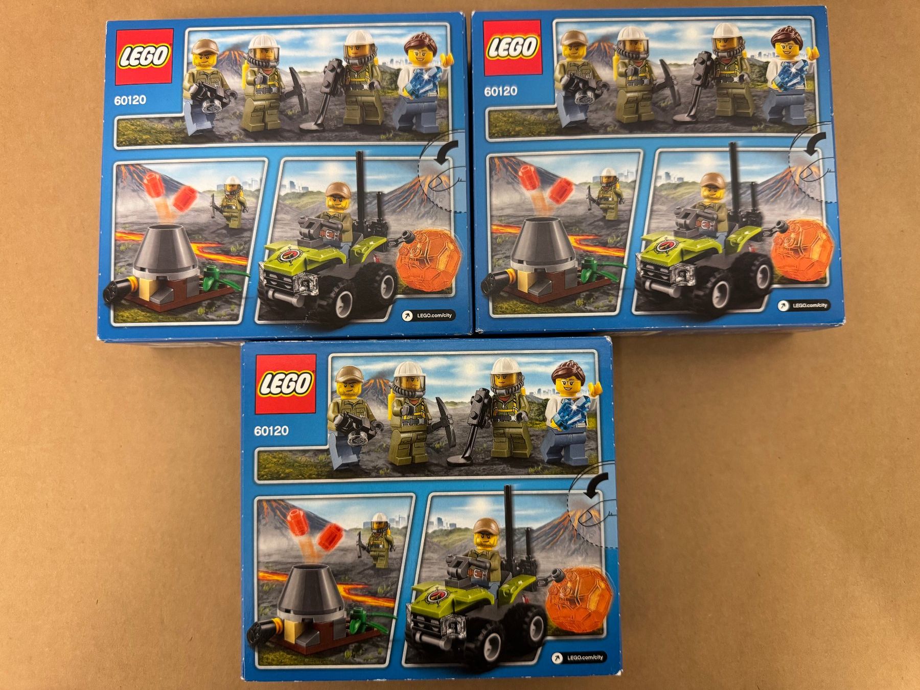 Lego Kit di costruzioni: LEGO® City 60129 "Vulkan Starter-Set" [1 Set] – Nuovo e nell'imballaggio originale da Urdorf venduto da cybernoid72 1