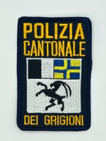 Selten altes Abzeichen Kapo Graubünden italienisch