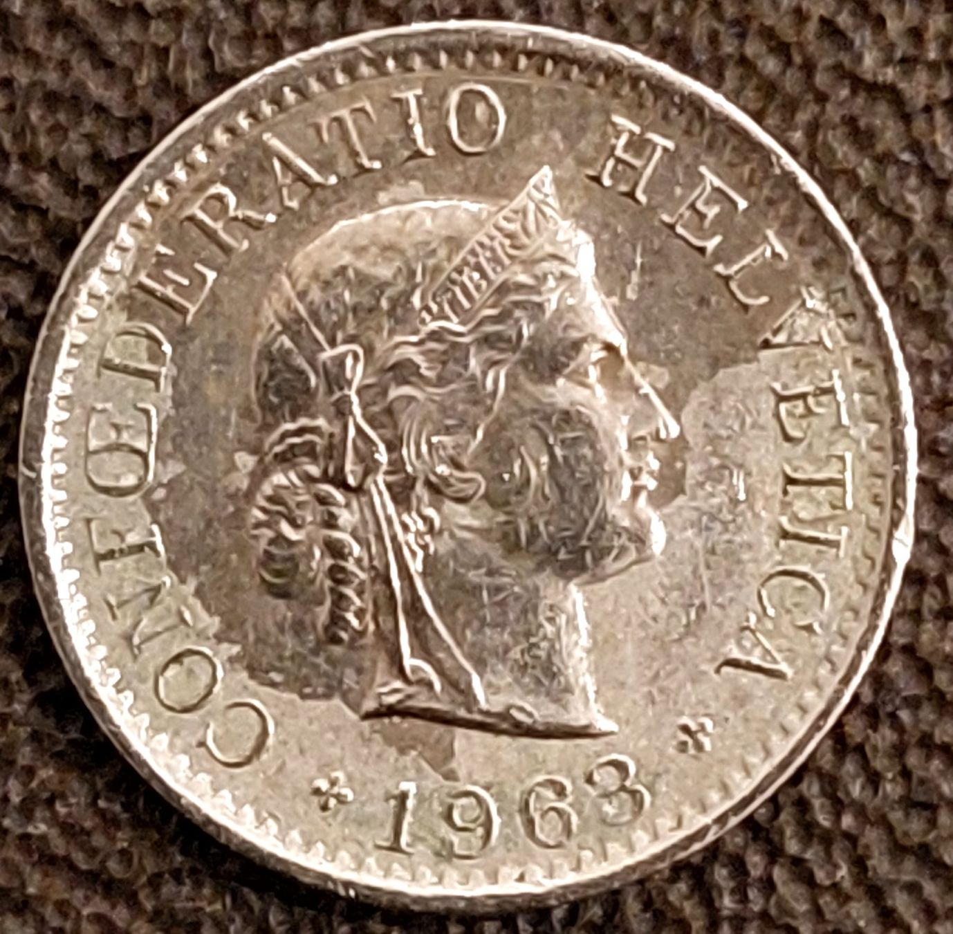 Tutti le monete: 5 Rappen 1963 – Usato da Arch venduto da coinsandmore