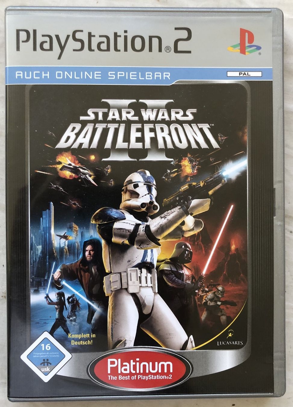 Sony Giochi: PS2 - STAR WARS BATTLEFRONT II [Platinum] – Usato da Schaffhausen venduto da durruti