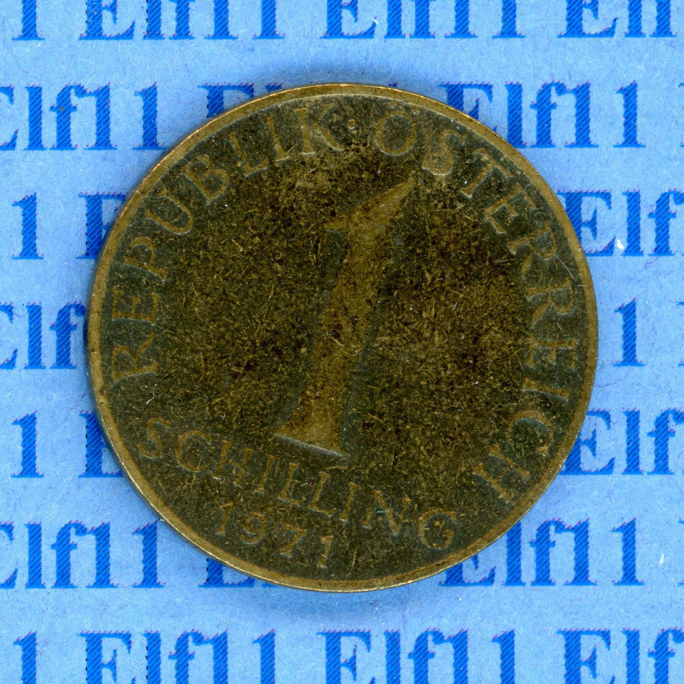 Tutti le monete: ATS___1.00 1971 ss-vz 1 Schilling – Usato da Widnau venduto da Elf11