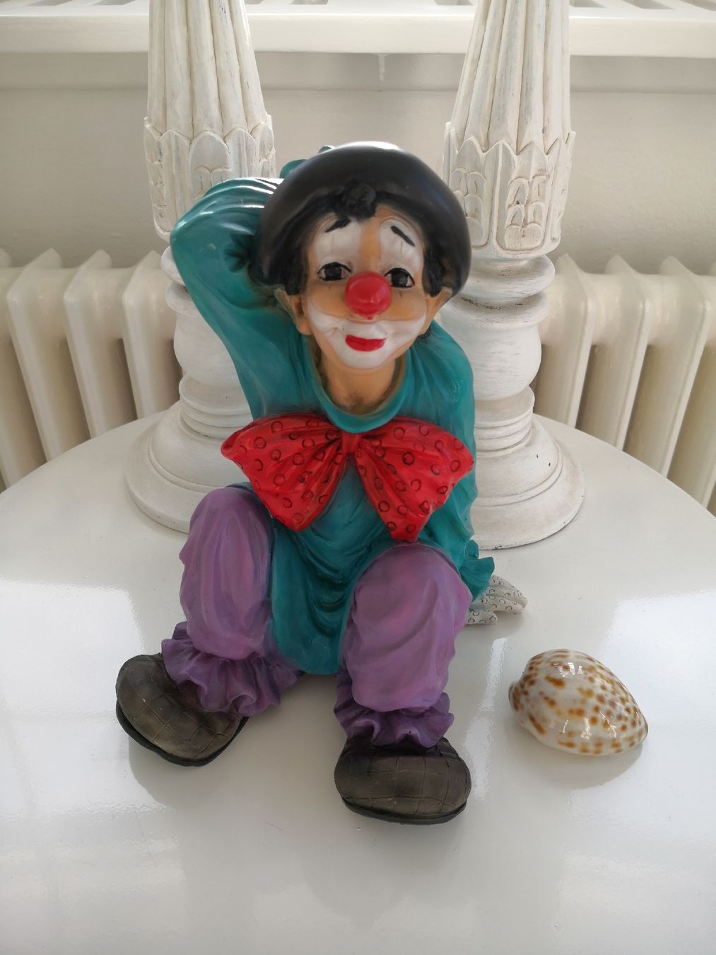 Statuette: 🤩GROSSER FARBIGER CLOWN – Usato da Olten venduto da Naja-Twins-Twins 9
