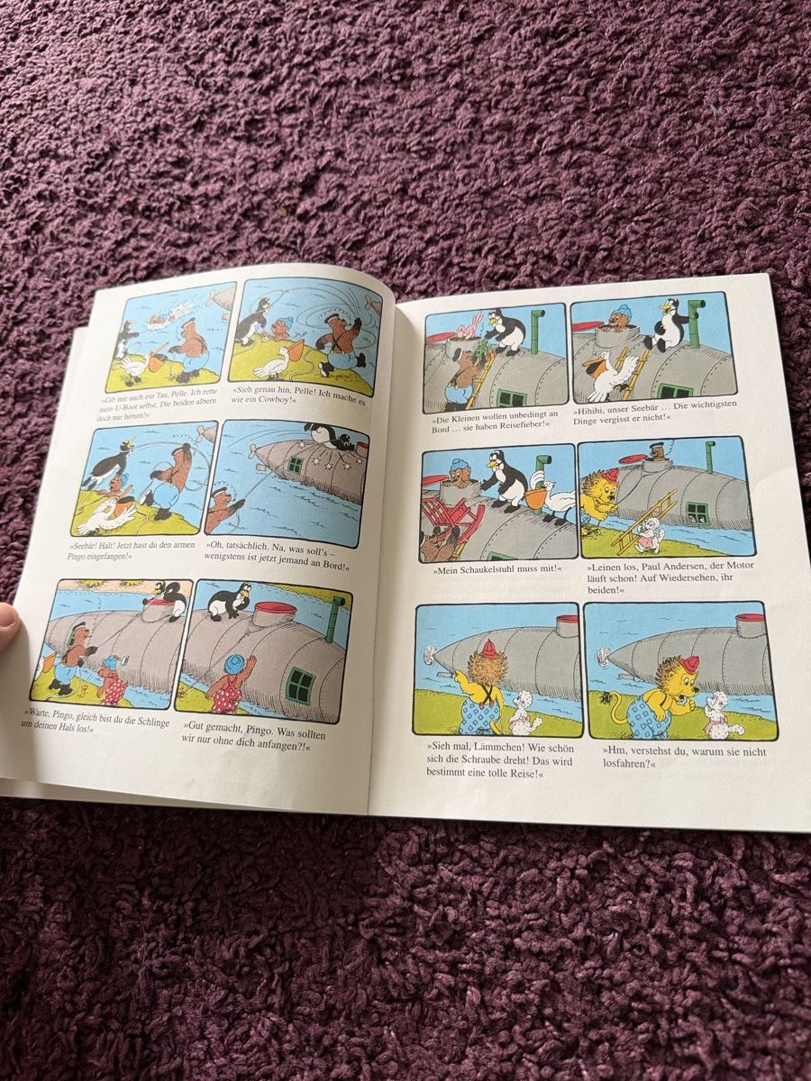 Fumetti: Petzi im Unterseeboot Comic Carlsen – Usato da Lyss venduto da nekoreh 5