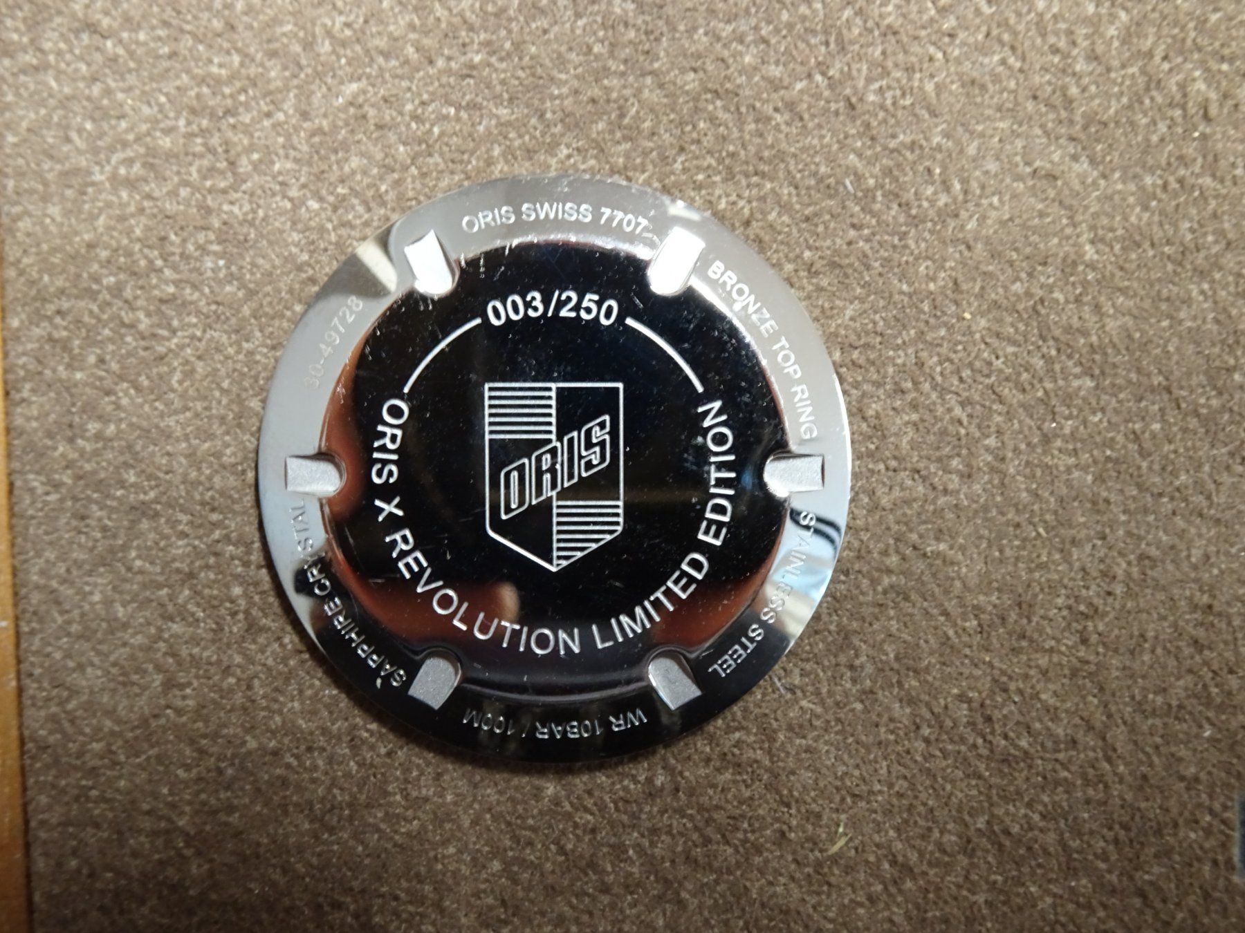 Oris Montres: Gehäuseböden divers Oris – D'occasion à Winterthur par Sintoras01 5