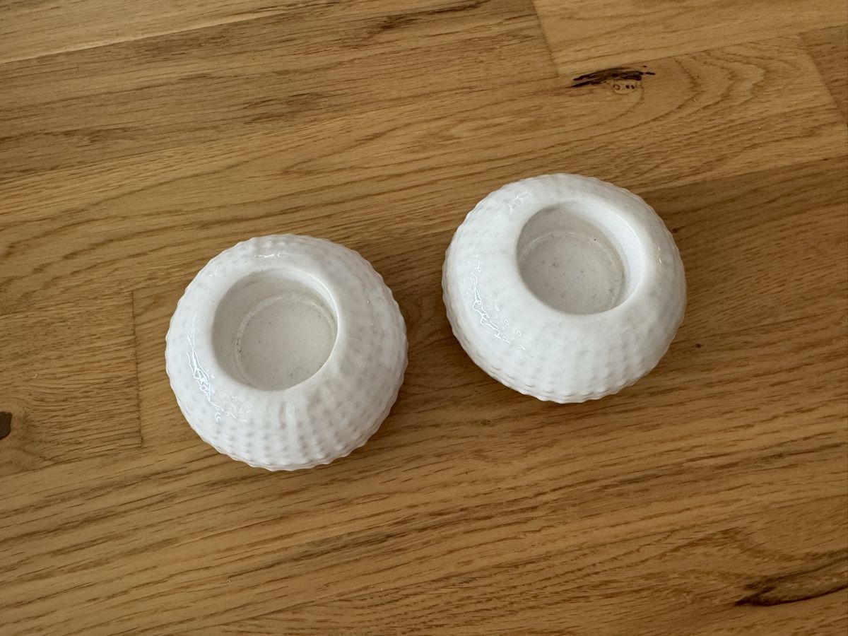Candele: 2 Kerzenhalter weiss 1 Duftkerze Hello Spring Set – Nuovo (secondo la descrizione) da Zug venduto da fpv.stef 4