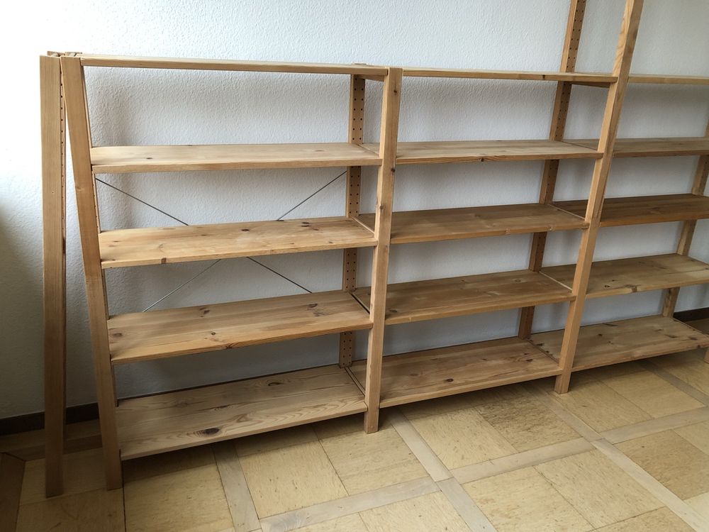 Grosses Ikea Ivar HolzRegal 30 cm tief viele Teile Kaufen auf Ricardo