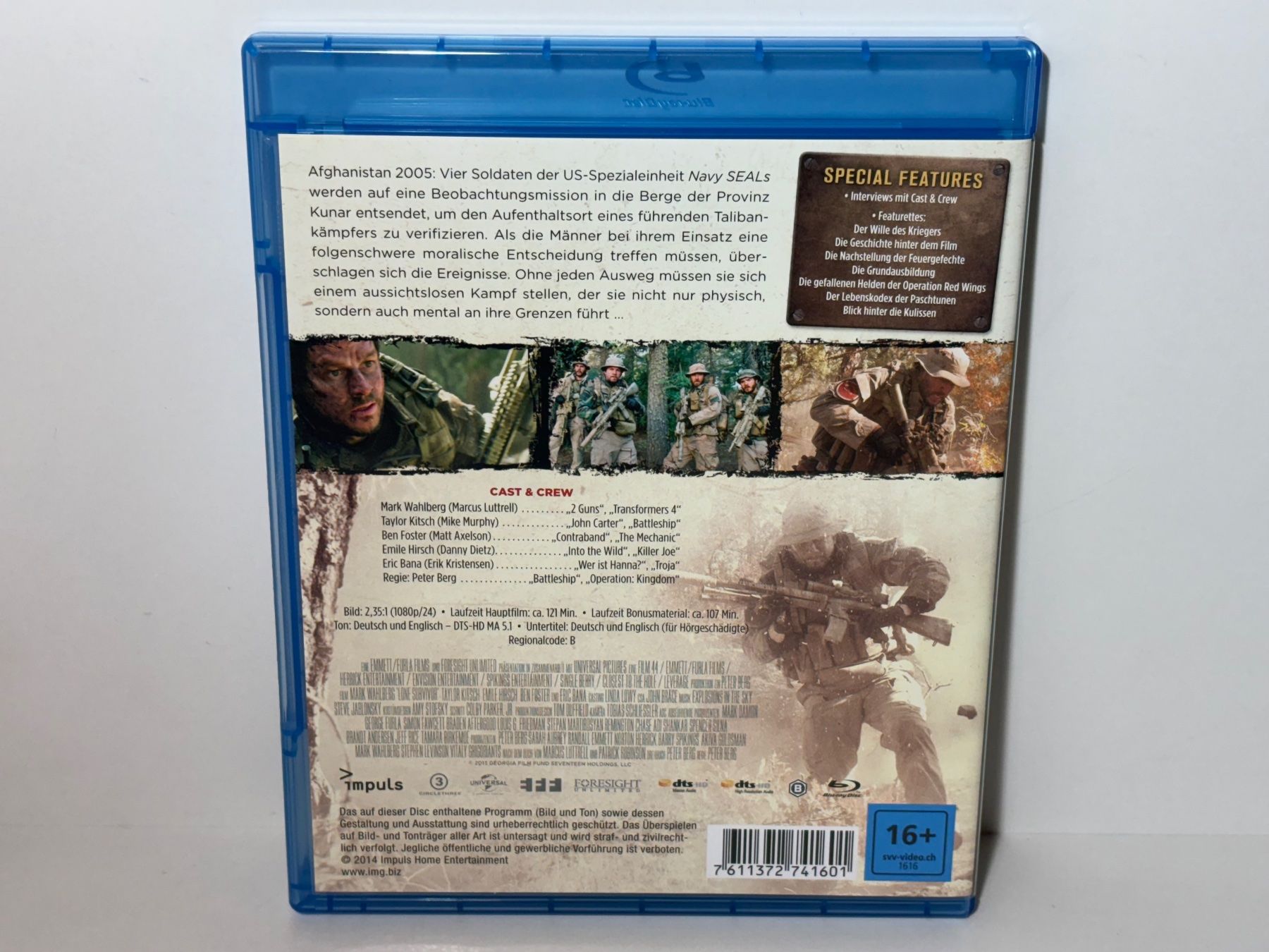 Alle DVDs: Lone Survivor Blu Ray – Gebraucht aus Wilderswil von Sstriker 1