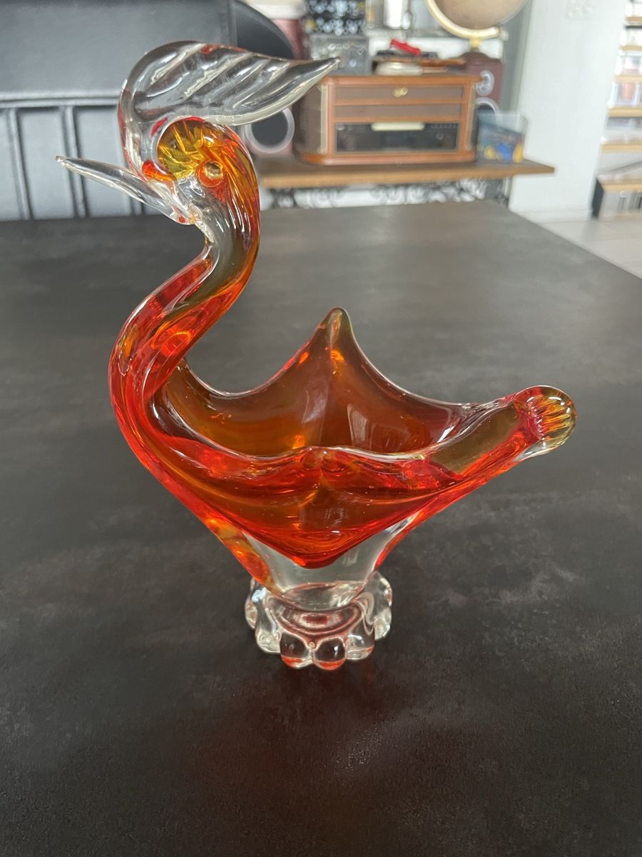 Murano Statuette: Sculpture Coq Vintage Murano – Usato da Vallamand venduto da Bricbracbroc82 4