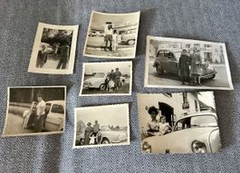 7 Photos anciennes voitures de collection, années 50-60