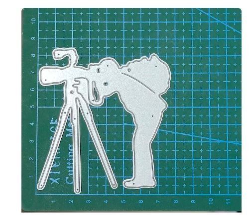 Sciablone: Neue Stanzschablone Fotograf – Nuovo e nell'imballaggio originale da Effretikon venduto da wenuss