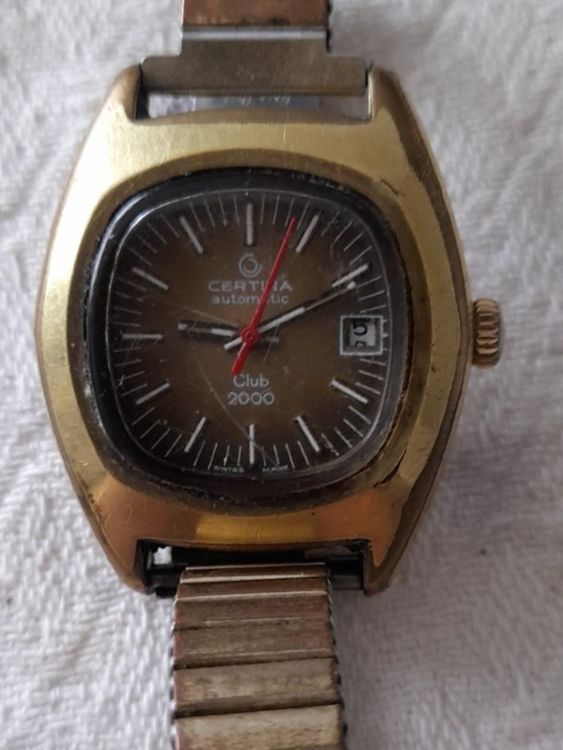 Montre Certina Vintage BLUERIBBON AUTOMATIC 5801 176 - Années 60 - Mécanique - Neuf NOS