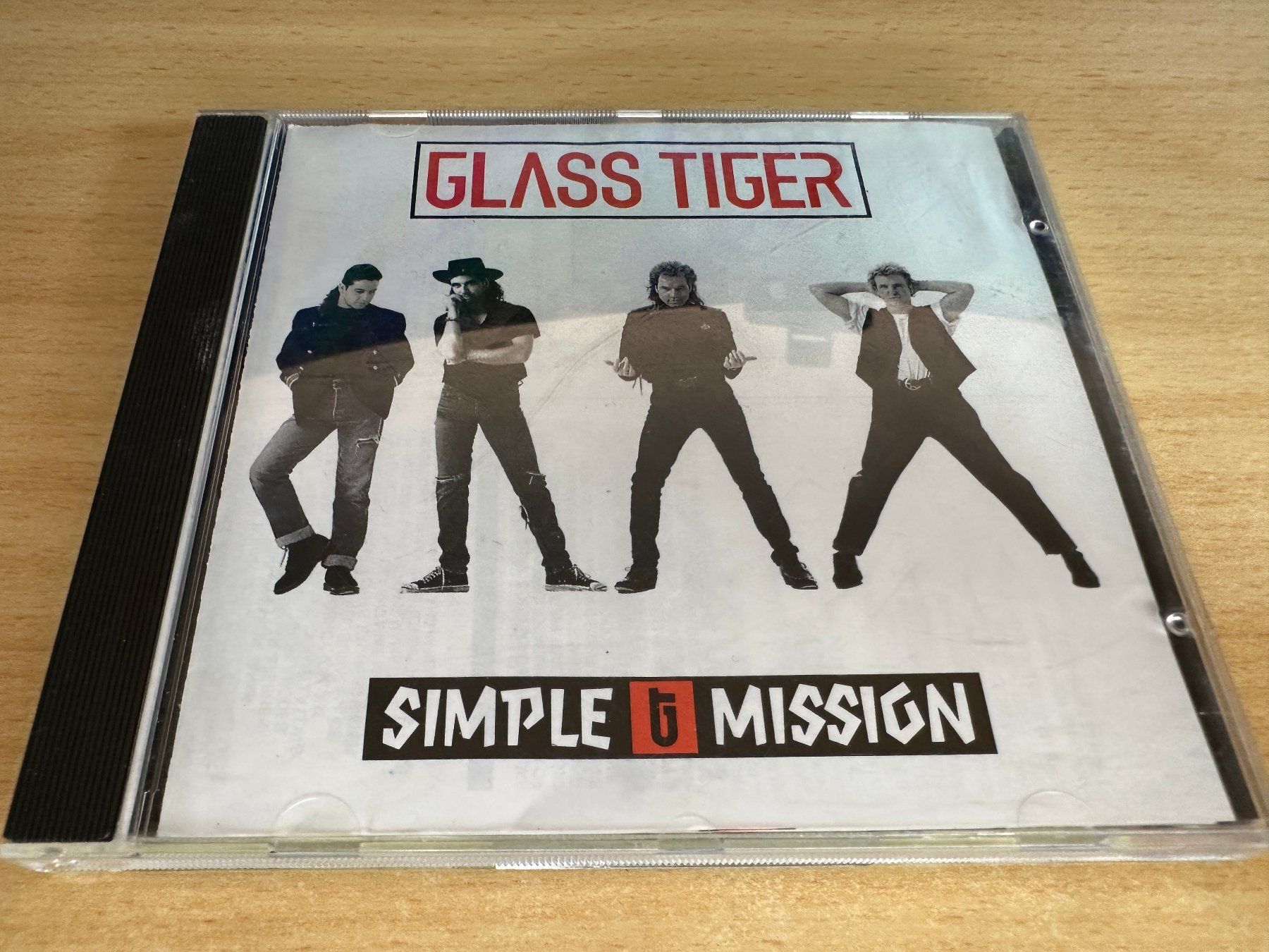 CDs: Glass Tiger – Simple Mission – D'occasion à Rikon im Tösstal par Alpenmutz