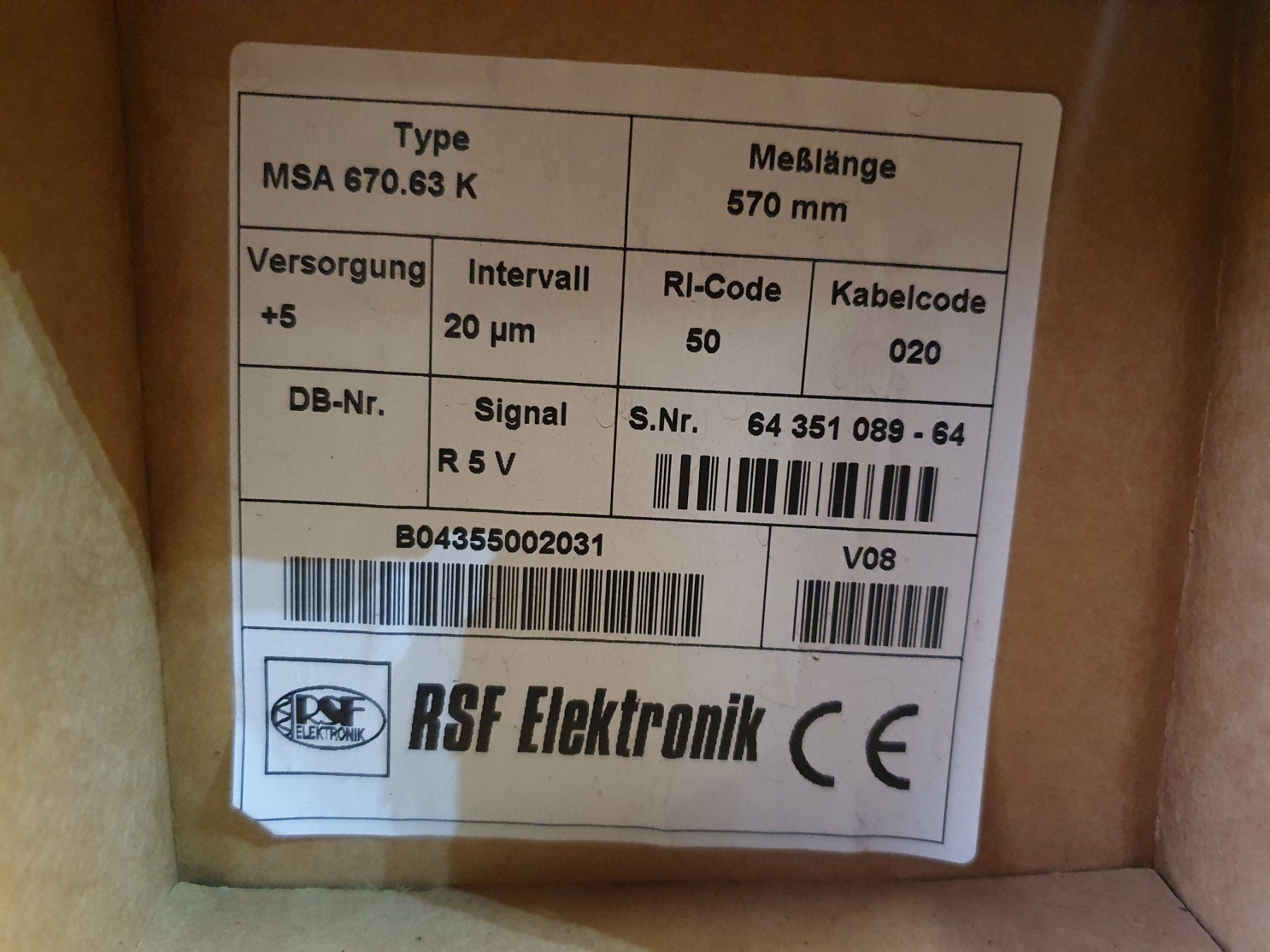Altro per industria metallurgica: Digitalanzeigen/Lineale RSF Elektronik – Usato da Zermatt venduto da Heinrich6631 7