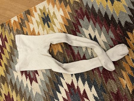 Hessnatur Warme, weiche Wollstrumpfhose, Grösse 98/104,