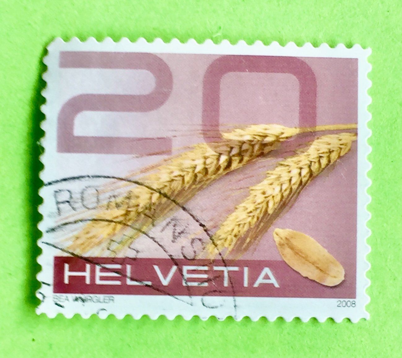 Tutti i francobolli: Nr.1281 Roggen GESTEMPELT 2008   – Usato da Aarau venduto da Billa007