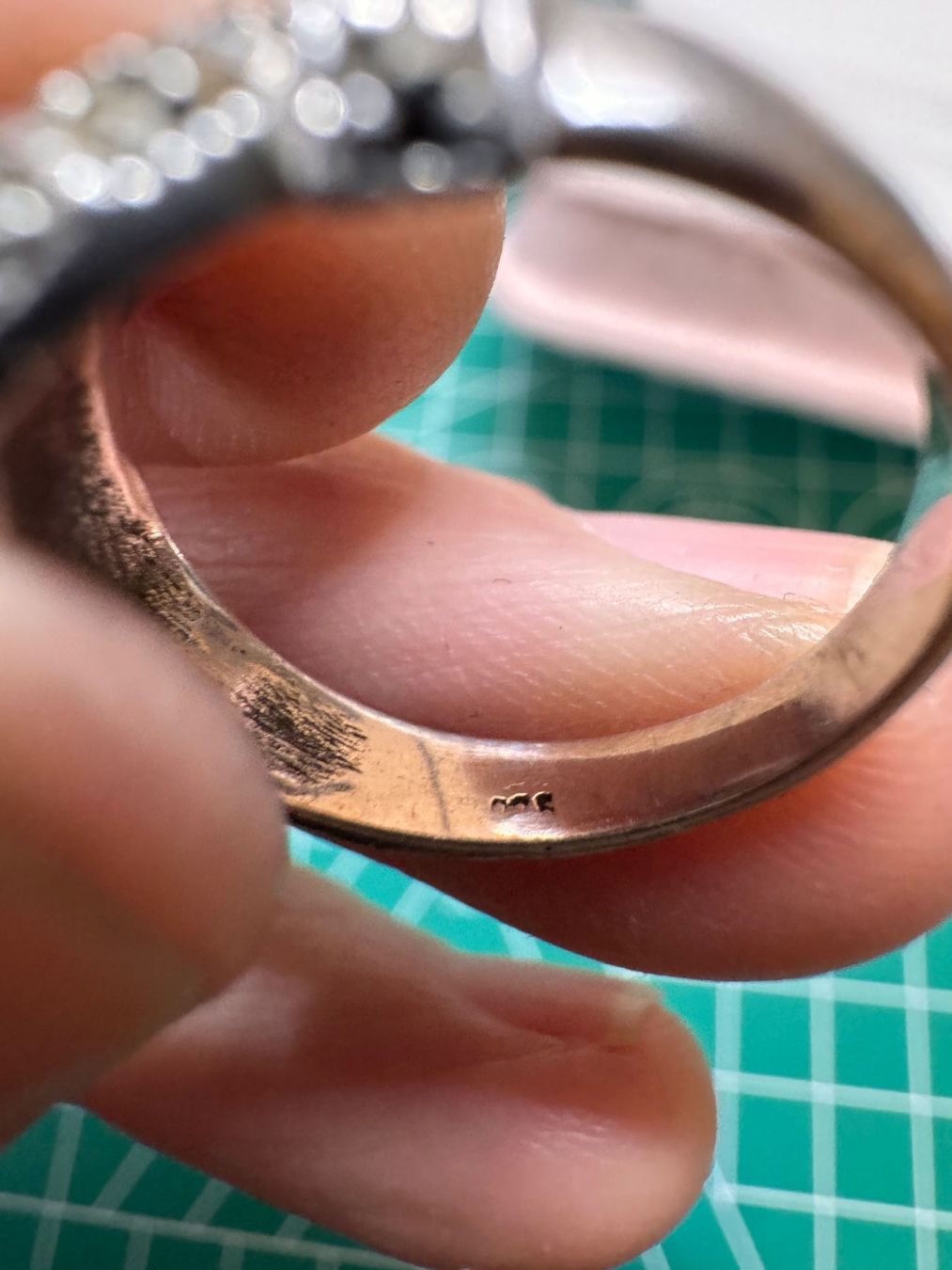 Ringe: Vintage Silberring S925 mit Markasit Stein Gr.55 – Gebraucht aus Zürich von hanna1990 7